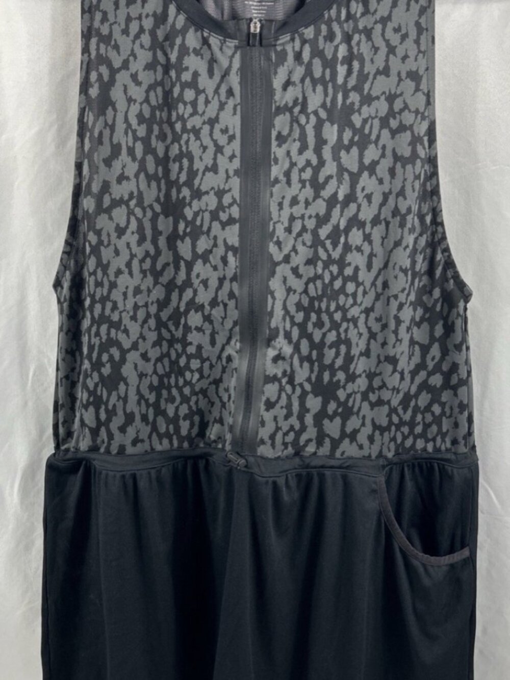 Varley Lagoda Tennis Pickleball Cheetah Dress Women's Large Anthropologie